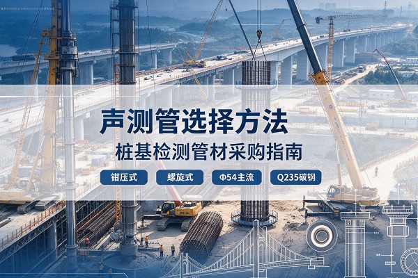 长兴声测管选型标准