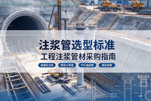 长兴注浆管选型标准